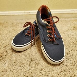 Blue Multi-Colored Vintage Vans